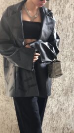 BLAACK LOGO COAT - تصویر 4