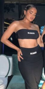 RG crope top and skirt - تصویر 2