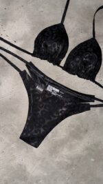 LEOPARD SATIN BIKINI - تصویر 3