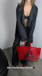 Leopard satin pants - تصویر 2
